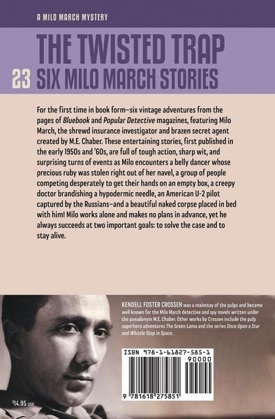 Produktbild: Milo March #23: The Twisted Trap: Six Milo March Stories