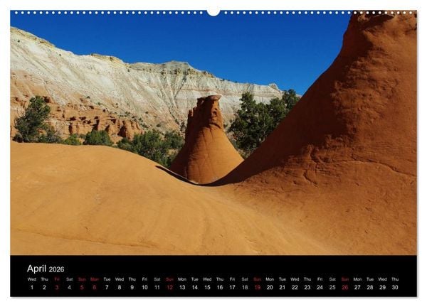 Produktbild: Spectacular Utah / UK-Version (High Quality Premium Wall Calendar 2026 DIN A2 landscape),CALVENDO 12 Month Wall Calendar
