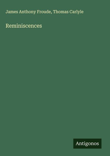 Produktbild: Reminiscences