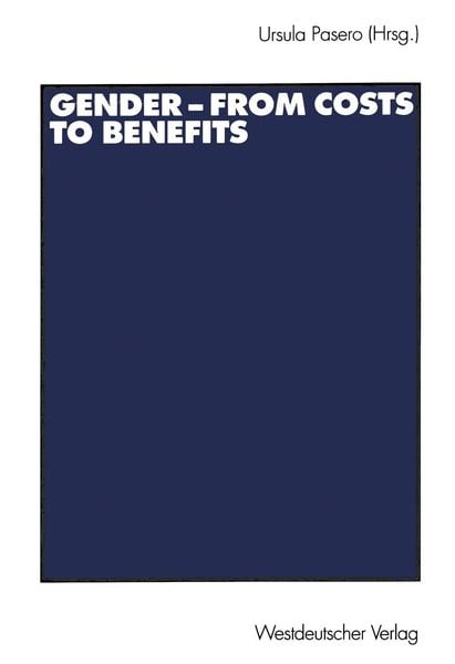 Produktbild: Gender - from Costs to Benefits