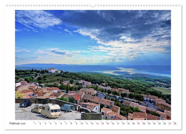 Produktbild: Vintage Caravaning (Wandkalender 2026 DIN A2 quer), CALVENDO Monatskalender