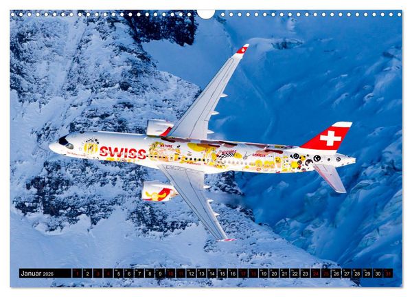 Produktbild: Faszination Fliegerei (Wandkalender 2026 DIN A3 quer), CALVENDO Monatskalender