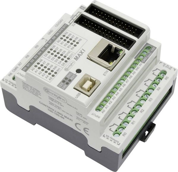 Produktbild: Controllino MAXI 100-100-00 SPS-Steuerungsmodul 12 V/DC, 24 V/DC