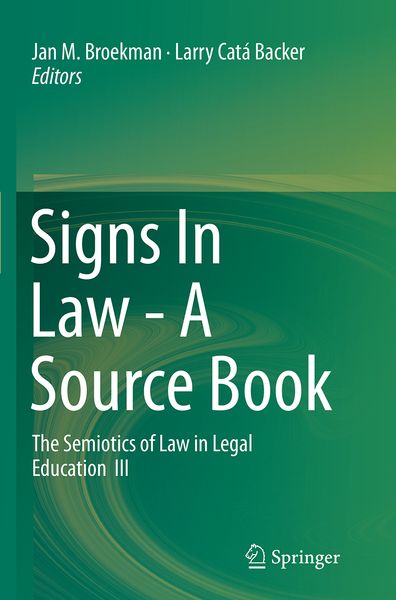Produktbild: Signs In Law - A Source Book