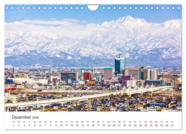 Produktbild: Japan - Im Land der aufgehenden Sonne. (Wandkalender 2026 DIN A4 quer), CALVENDO Monatskalender