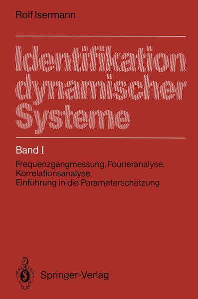 Produktbild: Identifikation dynamischer Systeme