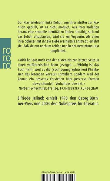 Produktbild: Die Klavierspielerin