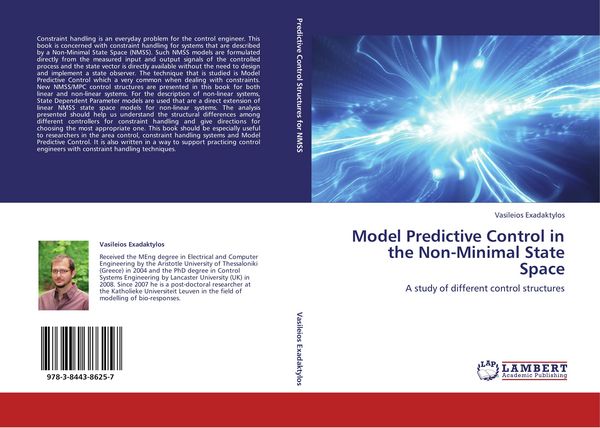 Produktbild: Model Predictive Control in the Non-Minimal State Space