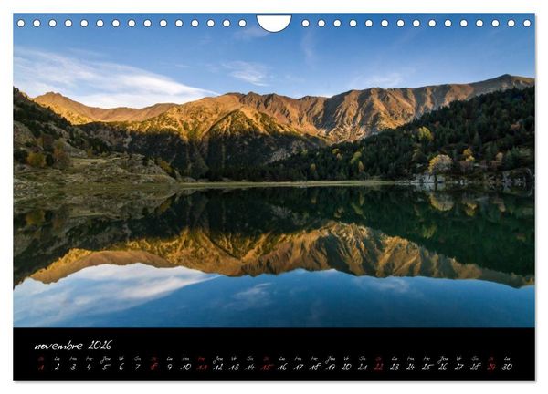 Produktbild: Miroirs des Pyr&eacute;n&eacute;es Catalanes (Calendrier mural 2026 DIN A4 vertical), CALVENDO calendrier mensuel