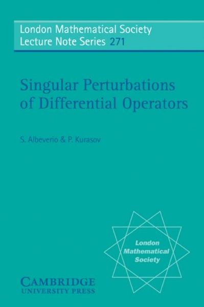 Produktbild: Singular Perturbations of Differential Operators