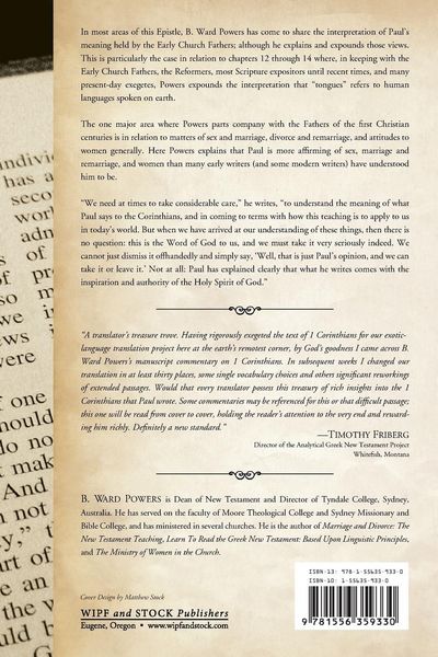 Produktbild: First Corinthians