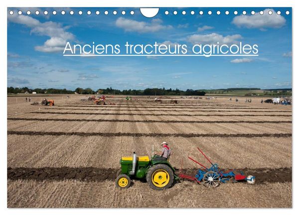 Produktbild: Anciens tracteurs agricoles (Calendrier mural 2026 DIN A4 vertical), CALVENDO calendrier mensuel