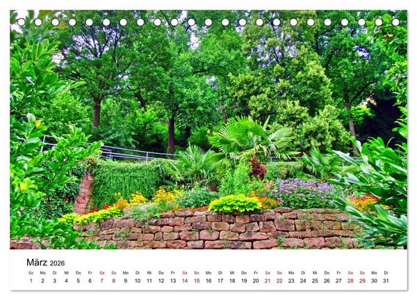 Produktbild: Heidelberg - Heiligenberg und Philosophenweg (Tischkalender 2026 DIN A5 quer), CALVENDO Monatskalender