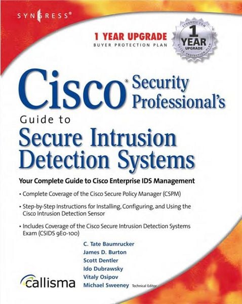Produktbild: Cisco Security Professional's Guide to Secure Intrusion Detection Systems