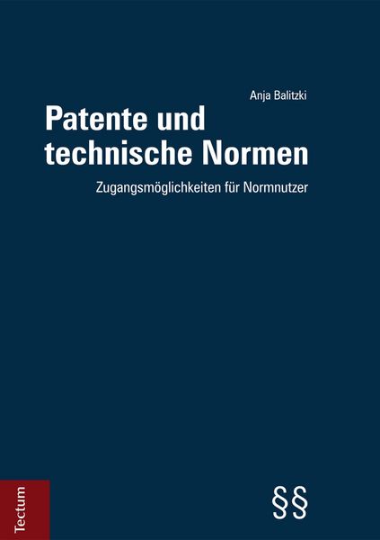 Produktbild: Patente und technische Normen
