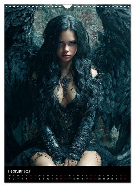 Produktbild: Gothic Angels (Wandkalender 2027 DIN A3 hoch), CALVENDO Monatskalender