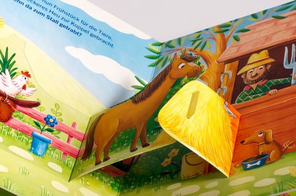 Produktbild: Mein Zauberklappen-Buch - Mach mit auf dem Bauernhof!