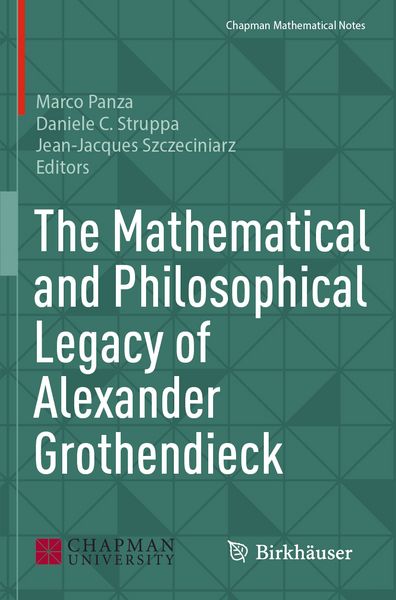 Produktbild: The Mathematical and Philosophical Legacy of Alexander Grothendieck