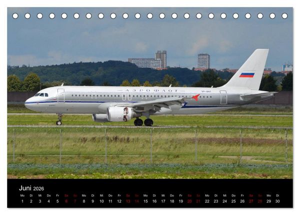 Produktbild: Im alten Glanz: Flugzeuge in Retro Livery (Tischkalender 2026 DIN A5 quer), CALVENDO Monatskalender