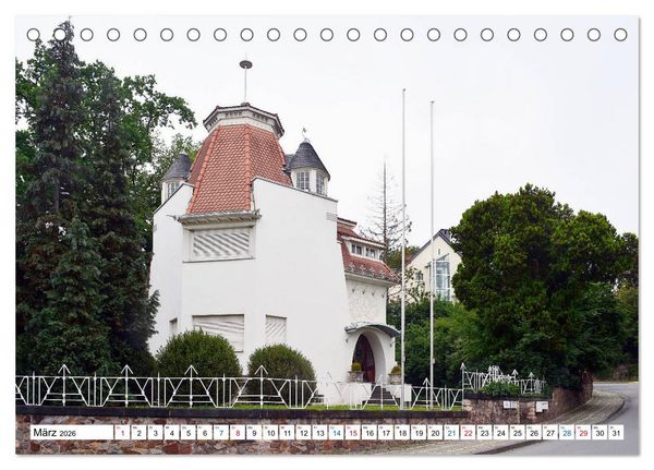 Produktbild: Jugendstil - Darmstadt (Tischkalender 2026 DIN A5 quer), CALVENDO Monatskalender