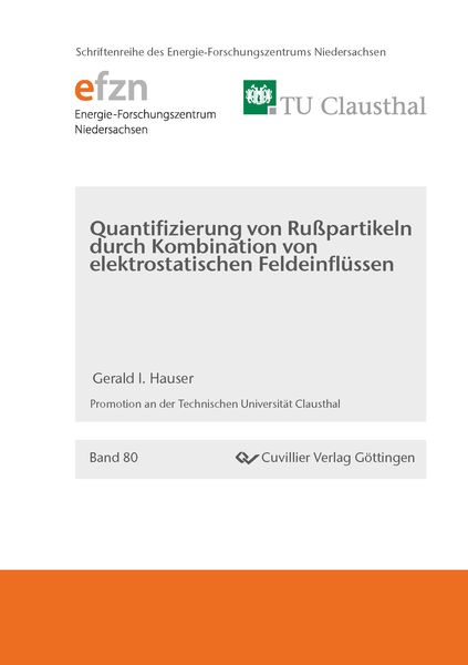 Produktbild: Qualifizierung von Ru&szlig;partikeln durch Kombinationen von elektrostatischen Feldeinfl&uuml;ssen
