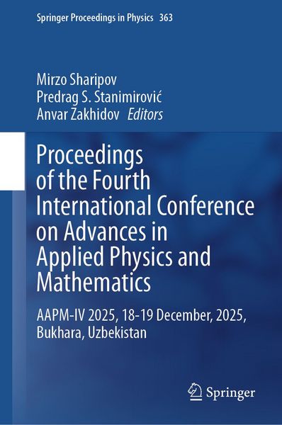 Produktbild: Proceedings of the Fourth International Conference on Advances in Applied Physics and Mathematics
