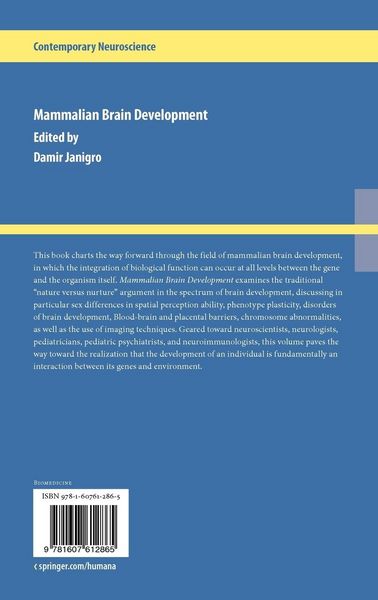 Produktbild: Mammalian Brain Development