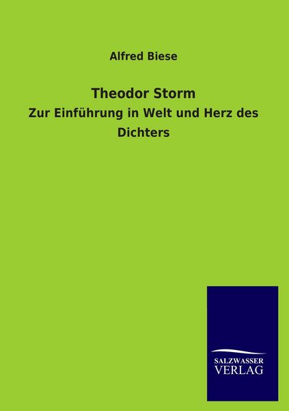 Produktbild: Theodor Storm