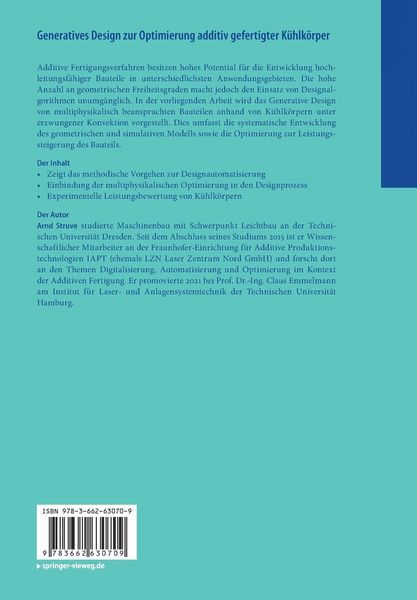 Produktbild: Generatives Design zur Optimierung additiv gefertigter K&uuml;hlk&ouml;rper