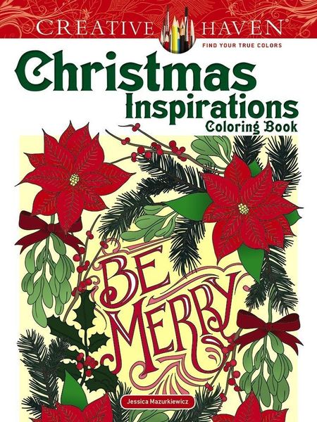 Produktbild: Creative Haven Christmas Inspirations Coloring Book