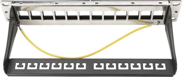 Produktbild: Digitus DN-91420 10 Zoll Patchbox-Rahmen Schwarz (RAL 9005)