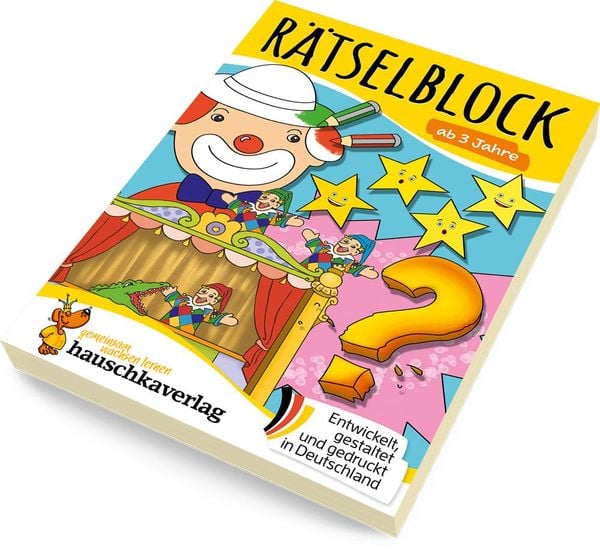 Produktbild: R&auml;tselblock ab 3 Jahre - Band 1