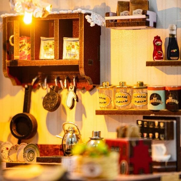 Produktbild: Book Nook DIY B&uuml;cherecke Petas K&uuml;che
