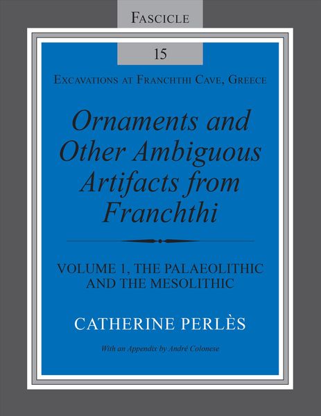 Produktbild: Ornaments and Other Ambiguous Artifacts from Franchthi