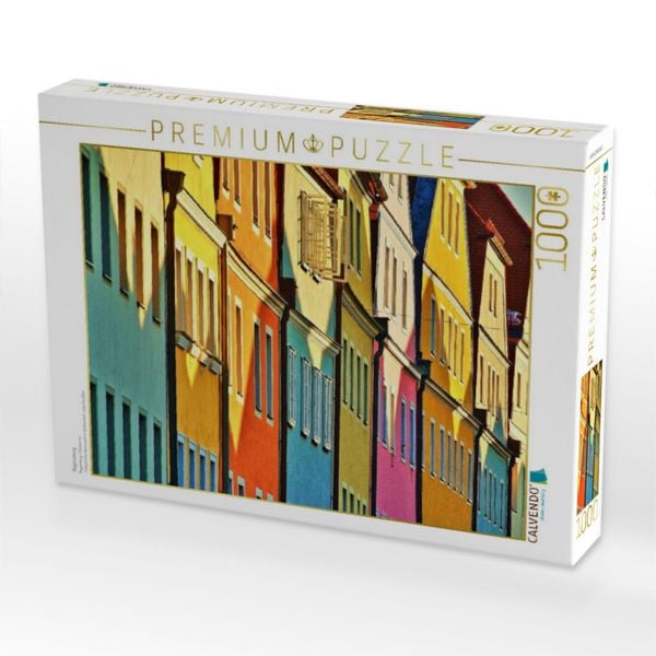 Produktbild: CALVENDO Puzzle Regensburg | 1000 Teile Lege-Gr&ouml;&szlig;e 64x48cm Foto-Puzzle f&uuml;r gl&uuml;ckliche Stunden