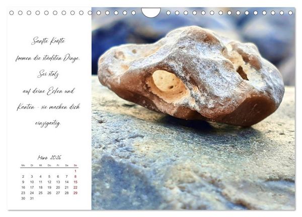 Produktbild: Der Atem der Stille - Achtsame Augenblicke in der Natur (Wandkalender 2026 DIN A4 quer), CALVENDO Monatskalender