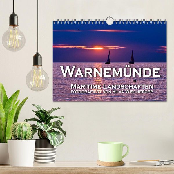 Produktbild: Warnem&uuml;nde - Maritime Landschaften (Wandkalender 2026 DIN A4 quer), CALVENDO Monatskalender