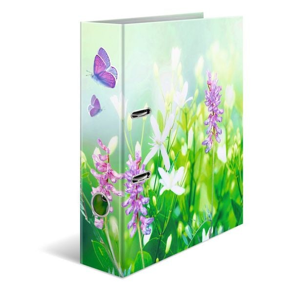 Produktbild: HERMA Motivordner Wild Flowers DIN A4 R&uuml;ckenbreite 7cm