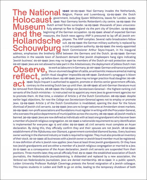 Produktbild: The National Holocaust Museum and the Hollandsche Schouwburg