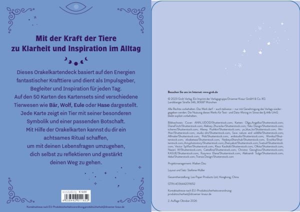 Produktbild: Magische Krafttiere &ndash; Dein Orakel f&uuml;r jeden Tag