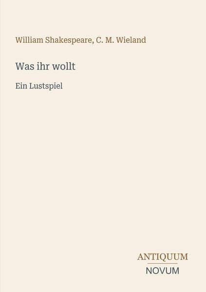 Produktbild: Was ihr wollt