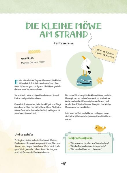 Produktbild: Die sch&ouml;nsten Entspannungs- und Yogaideen f&uuml;r Krippenkinder