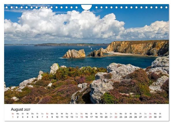 Produktbild: Bretagne &ndash; Die Halbinsel Crozon (Wandkalender 2027 DIN A4 quer), CALVENDO Monatskalender