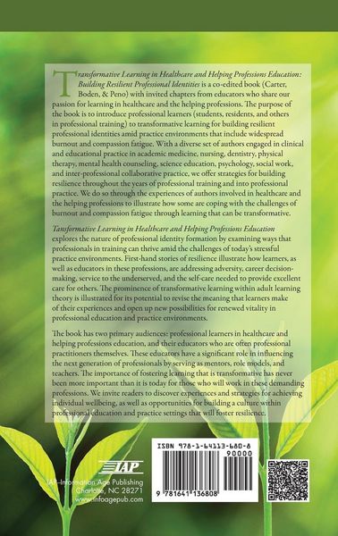 Produktbild: Transformative Learning in Healthcare and Helping Professions Education