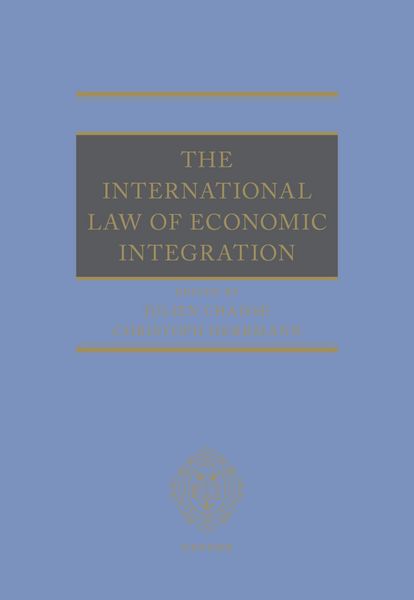 Produktbild: The International Law of Economic Integration