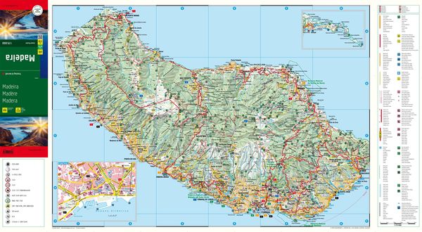 Produktbild: freytag & berndt Stra&szlig;enkarte Madeira 1:75.000