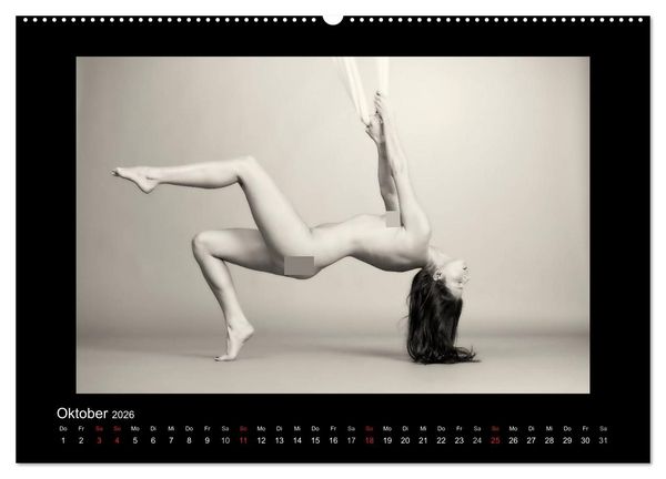 Produktbild: Sch&ouml;nheiten in schwarz-weiss (Wandkalender 2026 DIN A2 quer), CALVENDO Monatskalender