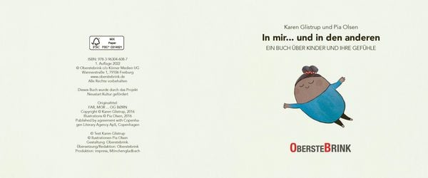 Produktbild: In mir... und in den anderen - Ein Buch &uuml;ber Kinder und ihre Gef&uuml;hle