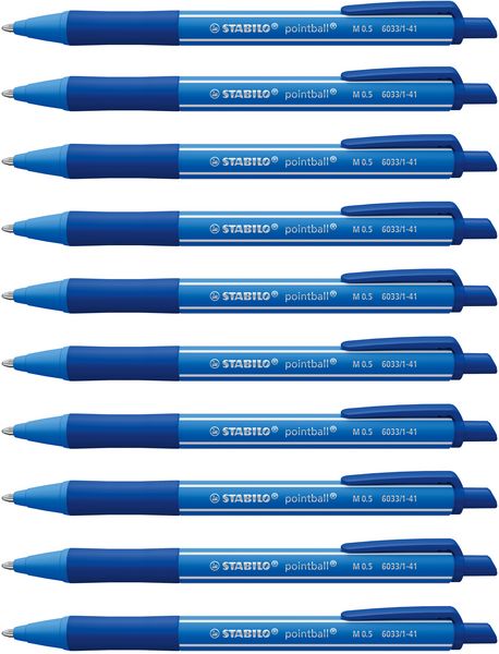 Produktbild: Kugelschreiber STABILO&reg; pointball&reg; colorful