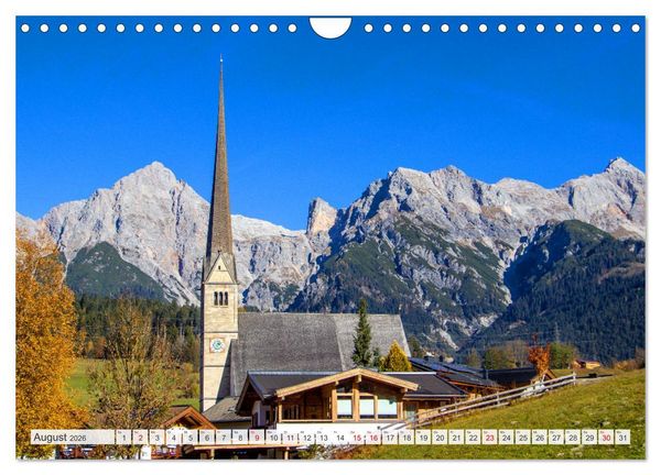 Produktbild: Maria Alm - Hinterthal - Hintermoos (Wandkalender 2026 DIN A4 quer), CALVENDO Monatskalender